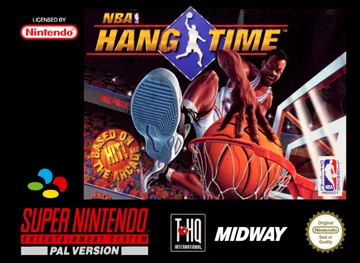 NBA Hang Time (Europe) box cover front